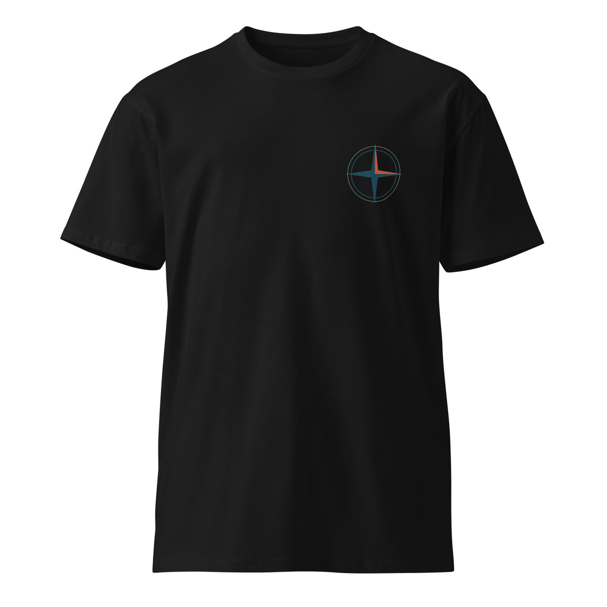 Court Hunter Tee, Florida court map, front view